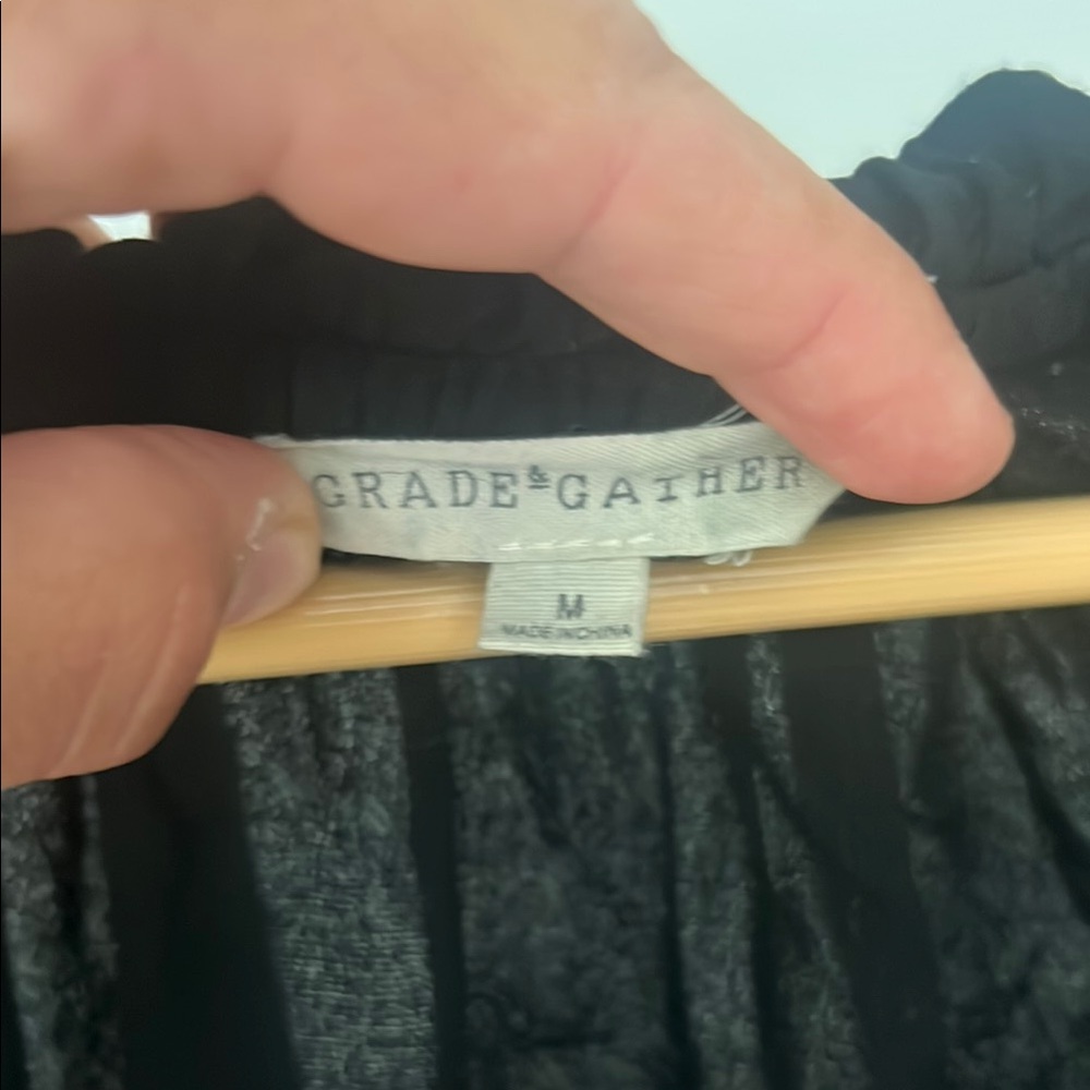 Grade & Gather Black Women's Top